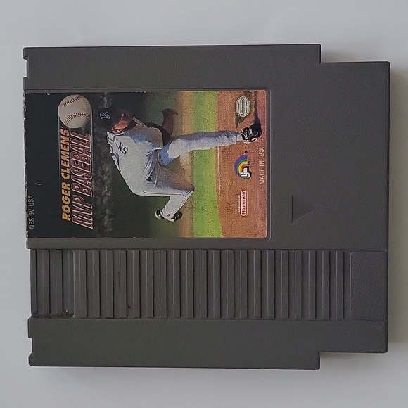 Roger Clemens MVP Baseball Nintendo Cartridge Vintage 1985 Video Game - Picture 7 of 12